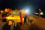 حادثه رانندگی در فسا با سه مصدوم