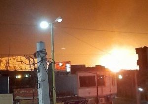 انفجار خرابکارانه در خط انتقال گاز در خرم‌بید فارس