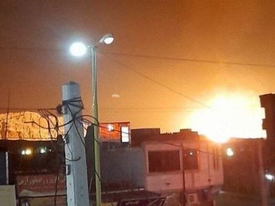 انفجار خرابکارانه در خط انتقال گاز در خرم‌بید فارس