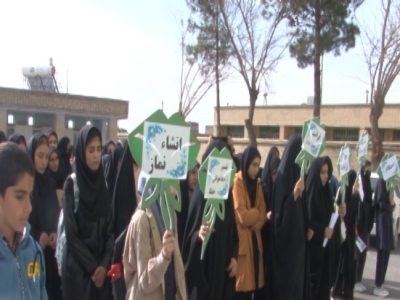 برگزاری مسابقات قرآن دانش آموزی در مرودشت