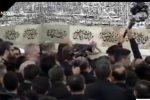 پیکر شهید رئیسی در حرم امام رضا آرام گرفت