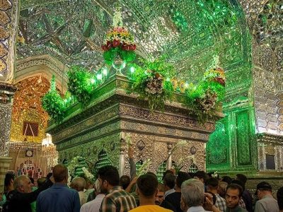 شاهچراغ میزبان محبان اهل بیت در روز عید غدیر