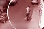 فیلم زورگیری دو موتور سوار در خیابان خلوت!