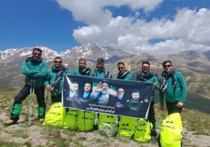 معلمان فارس برتر مسابقات کوهنوردی فرهنگیان کشور