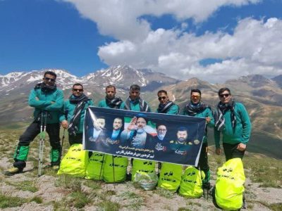 معلمان فارس برتر مسابقات کوهنوردی فرهنگیان کشور