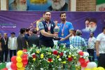 معلم فارسی قهرمان مسابقات تنیس روی میز فرهنگیان کشور