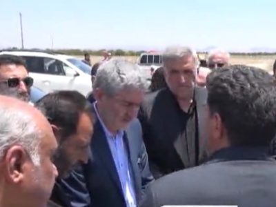 با سفر استاندار فارس به آباده اعطای زمین به فعالان صنعتی در ایزدخواست