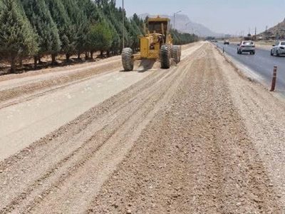 بهسازی و تعریض کمربندی شمالی شیراز