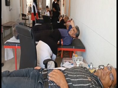 اهدای بیش از ۲۲ هزار سی سی خون به بیماران