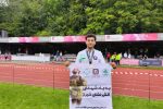 سه مدال جهانی بر گردن آتش نشان شیرازی