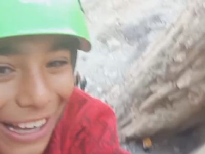 دکل‌نورد جنجالی صخره‌نورد شد!