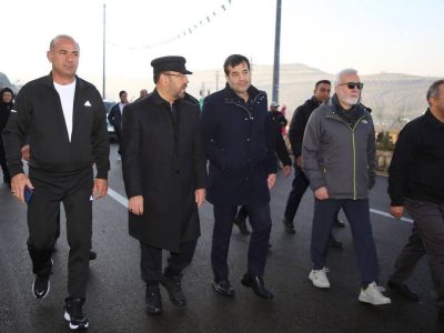 پیاده‌روی بزرگ خانوادگی در شیراز با حضور وزیر ورزش و جوانان