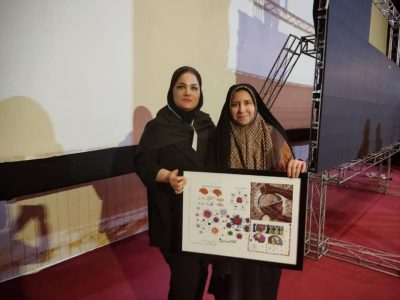 هنرمند قیروکارزینی برنده دیپلم افتخار در نخستین رویداد ملی بیومدتریبون و هنر زیستی