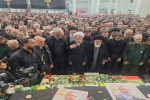 پیکر شهید غیب پرور یار صادق شهدا در خاک آرام گرفت