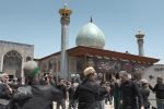 عزاداری تاسوعای حسینی در سومین حرم اهل بیت (ع) در ایران
