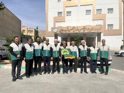 عیادت خادمان رضوی از مجروحان حادثه واژگونی اتوبوس کوار