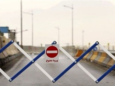مسدودی مقطعی جاده فیروزآباد ـ شیراز