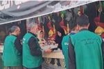 پذیرایی موکب اشکنان از زائران حسینی در کربلا و نجف