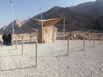 پایان عملیات مرمت و سامان‌دهی نقش‌برجسته سرباز پارتی در قیروکارزین