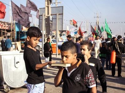 سفر دانش آموزان فارسی به کربلای معلی