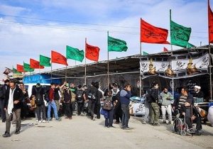 بزرگ‌ترین موکب شمال فارس در مسیر نجف تا کربلا مستقر شد