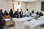 راه اندازی خط تولید در هنرستان آباده
