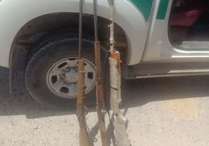 کشف اسلحه غیرمجاز از منزل در خفر