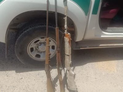 کشف اسلحه غیرمجاز از منزل در خفر