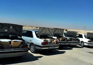 توقیف و دستگیری خودرو‌های شوتی