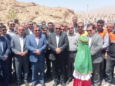 افتتاح چند طرح عمرانی، ورزشی و خدماتی