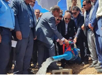 طرح آبرسانی به شهرک فتح‌المبین داراب