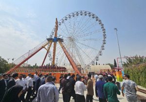 افتتاح شهربازی جنت شیراز