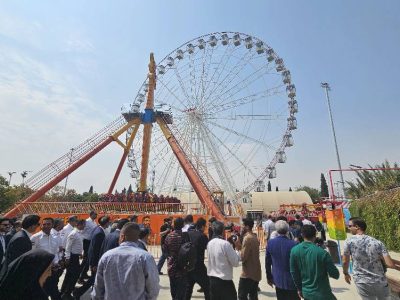 افتتاح شهربازی جنت شیراز