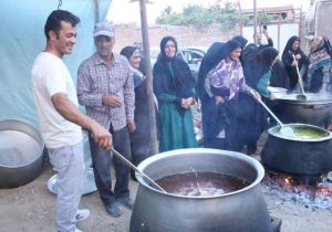 برگزاری جشن سنتی دوشابپزان در بوانات فارس