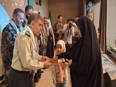 نیروی انتظامی با تقدیم روزانه شهید، در خط مقدم دفاع از امنیت است